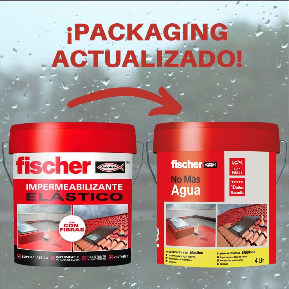 Hidroizolant Fischer Ms Gri 4 L